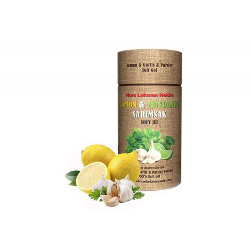 Limon Maydanoz Sarımsak Yağlarını İçeren Softjel