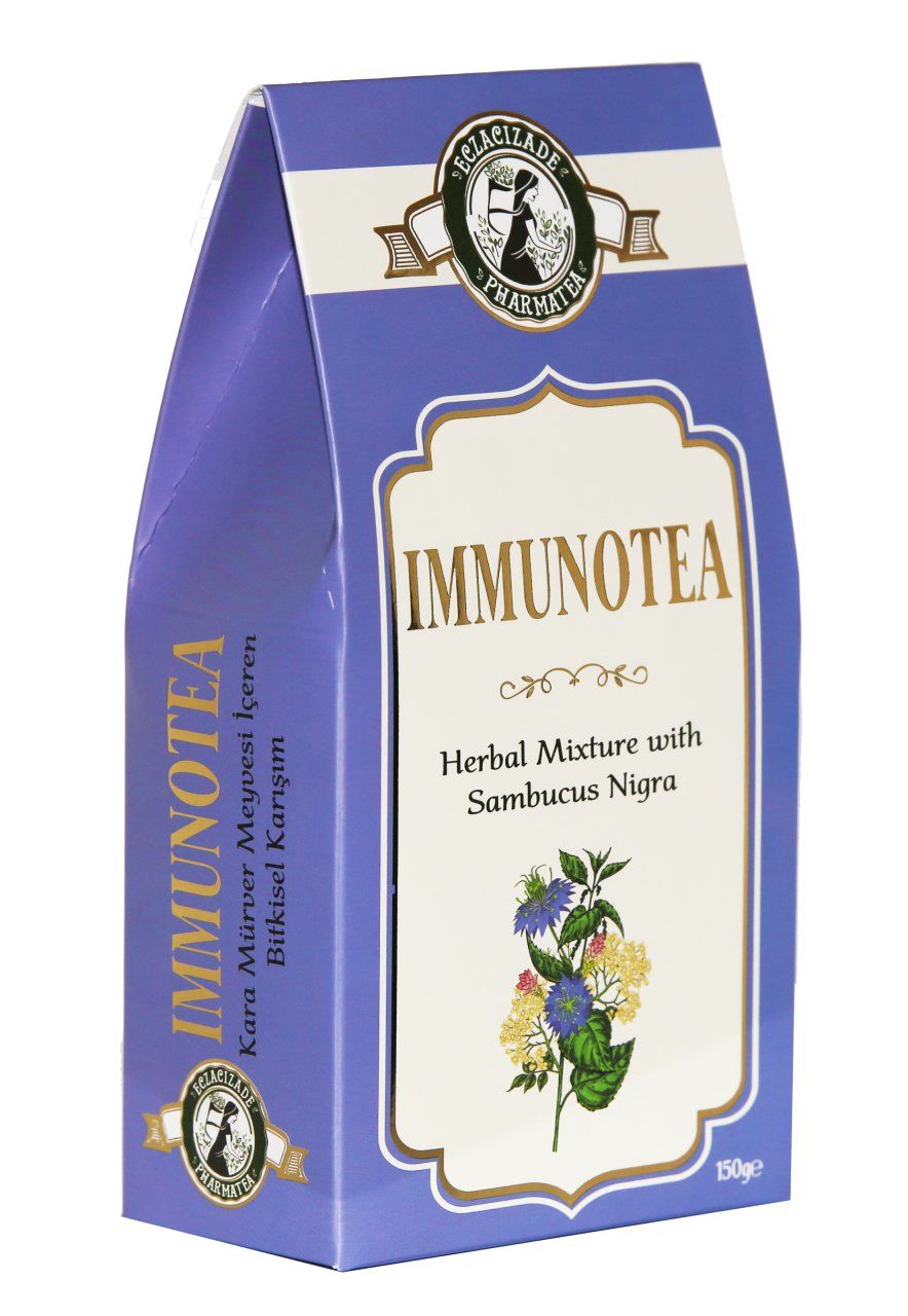 Immunotea (Kara Mürver Meyvesi İçeren Bitkisel Karışım) - 150 g