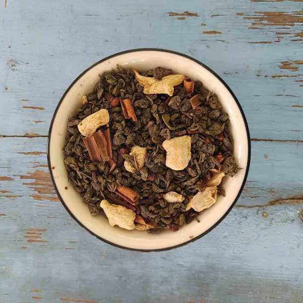 Yeşil Çay- Zencefil, Tarçın, Karanfilli 100 g