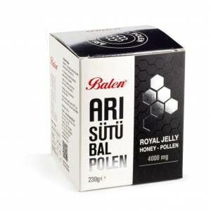 Balen Arı Sütü & Bal & Polen Karışımı 230 gr 4000 mg ( Bebe )
