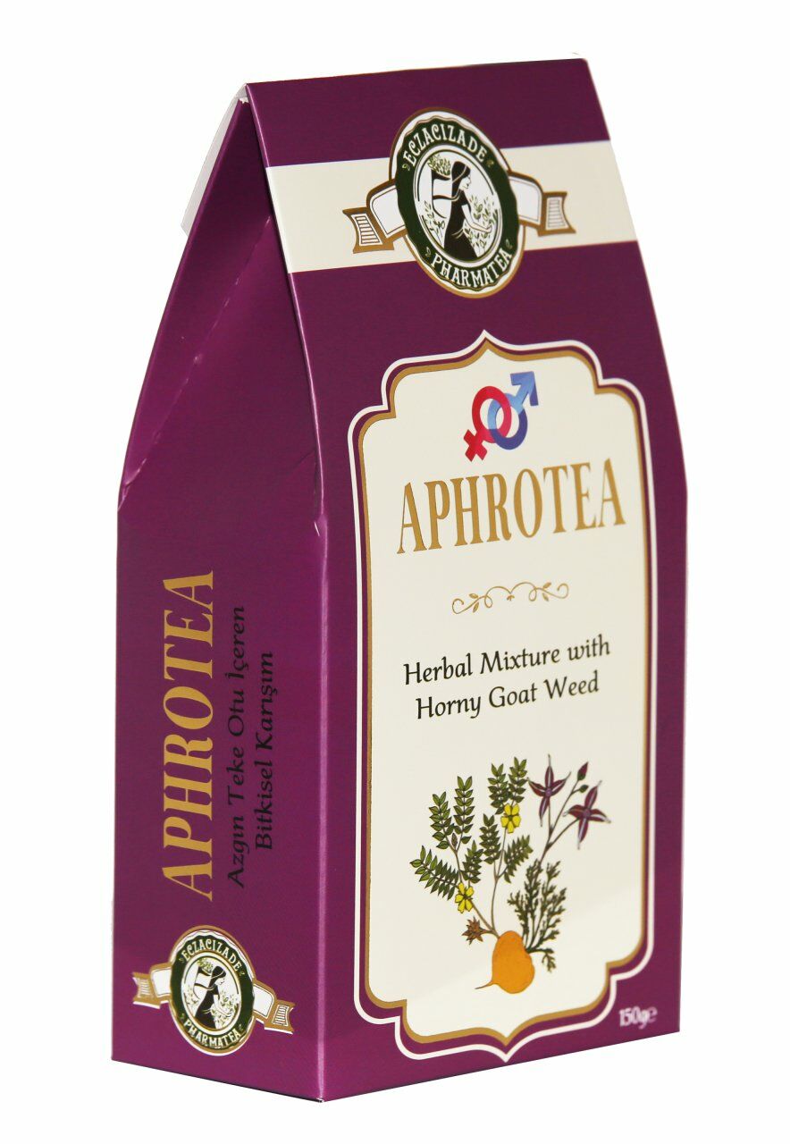 Pharmatea Aphrotea Azgın Teke Otu & Ginseng & Maca Kökü & Çakşır Kökü İçeren Bitkisel Karışım)-150 g