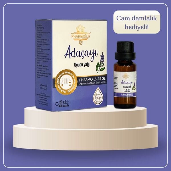 Pharmoils Adaçayı Yağı 20 ml (Acı Elma Yağı)