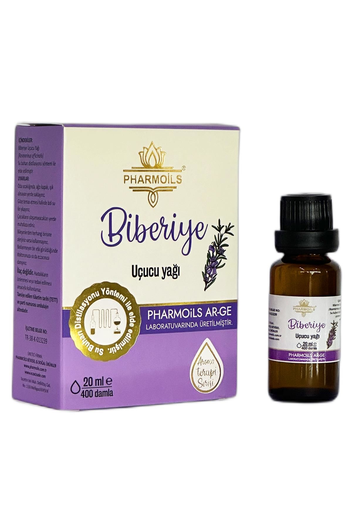 Pharmoils Biberiye Yağı 20 ml