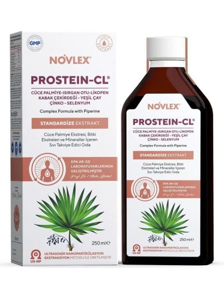 Novlex Prostein-Cl Cüce Palmiye ve Bitki Ekstreleri 250 ml