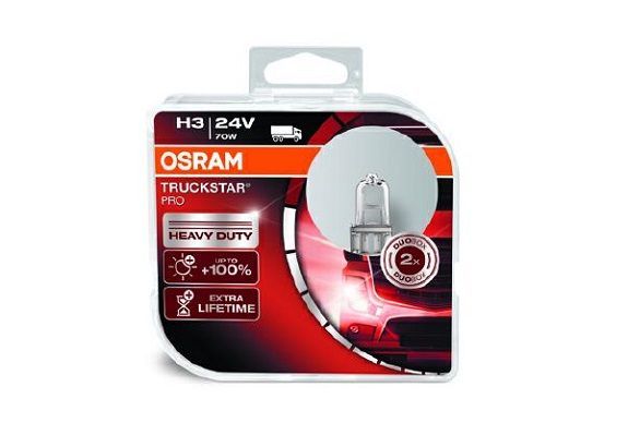 OSRAM 64156 TSP 24 H-3   % 100 GÜÇLÜ İKİ KAT UZUN ÖMÜRLÜ TAKIM