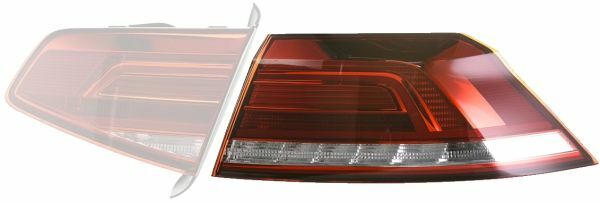 ARKA AYDINLATMA LAMBASI VW PASSAT