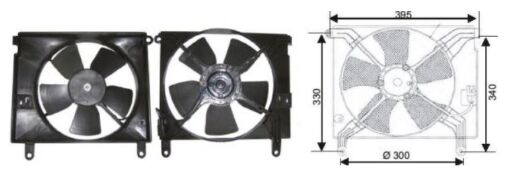 RFM4110 FAN MOTORU DAWEOO NUBIRA