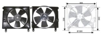 RFM4110 FAN MOTORU DAWEOO NUBIRA