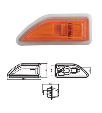 3108-M101L30-A YAN SİNYAL LAMBA LH FORD CARGO ÇAMURLUK SİNYAL