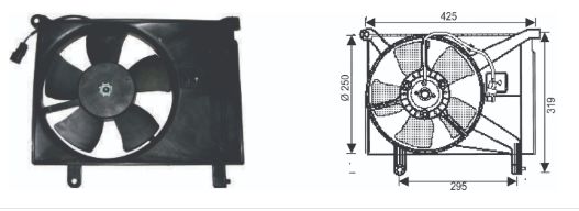 RFM4160 FAN MOTORU DAWEOO LANOS 1,5