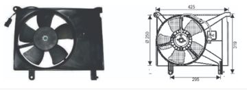 RFM4160 FAN MOTORU DAWEOO LANOS 1,5