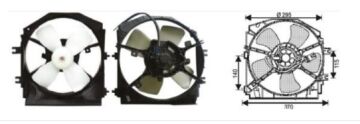 RFM4300 FAN MOTORU MAZDA 323 1995-1998