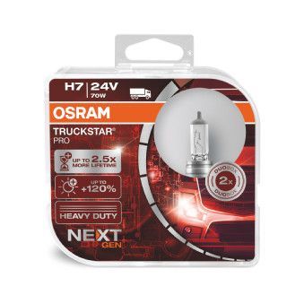OSRAM 64215 TSP  24V H-7 AMPÜL %100 GÜÇL 2 KAT UZUN ÖMÜRLÜ TAKIM