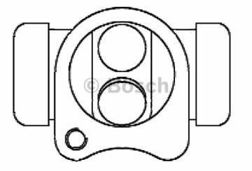 Tekerlek Silindiri - [ø 17,46 mm]DAEWOO Tico 0.8 ( 06.1991 - 01.2005 ); Tico 0.8 ( 05.1991 - 03.2001 ); Matiz 0.8i ( 11.1998 - 02.2002 ) DAO 5341070B11