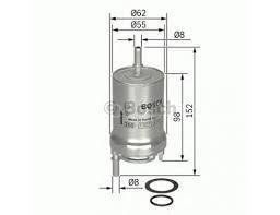 SKODA Fabia 1.2 02.2003 - 11.2004 BOSCH BENZİN FİLTRESİ