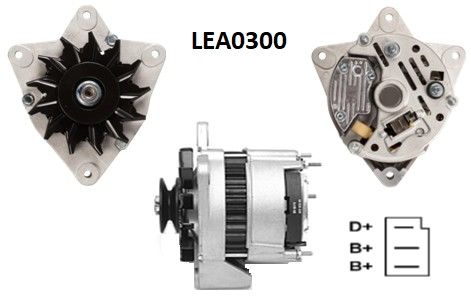 LEA0299  ALTERNATOR A127/14V/70A