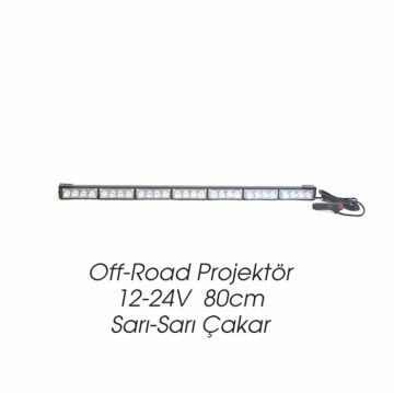 4203279 CARUB OFF-ROAD 9-30V 135CM SARI   SARI ÇAKAR FONKSİYON