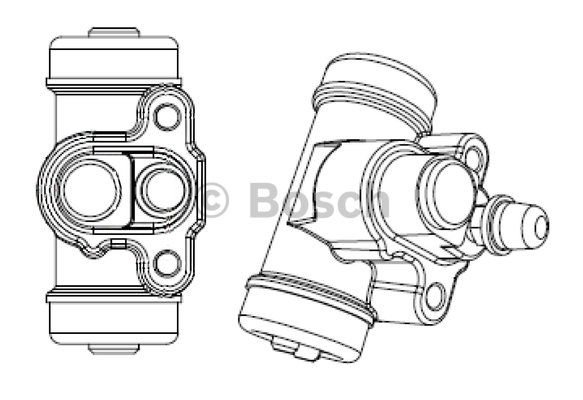 Tekerlek Silindiri - [ø 15,87 mm]KIA Picanto 1.1i 200405-201101 KIA CA01005610; KIA 5833