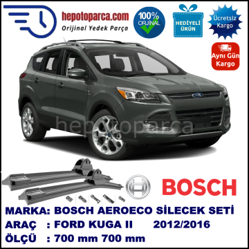 FORD Kuga [CBS] 11.2012-..., 700 / 700 mm. BOSCH AEROECO Aparatlı Muz Silecek