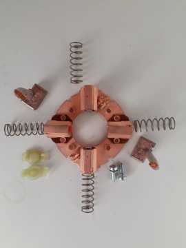 MX 5  MARŞ KÖMÜR YUVASI 12V JCB MF 3KW  IS1195 -IS1201 LETRİKA MAHLE