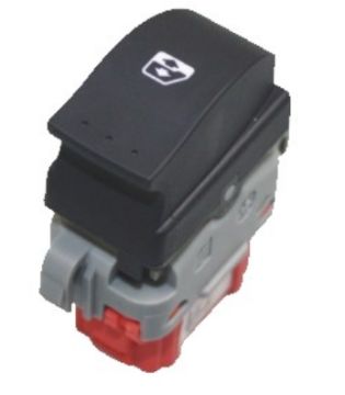 AN0412 ANAHTAR CAM ACMA  RENAULT TRAFIC SAG KIRMIZI