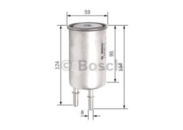 VOLVO S80 2 II T4F (08.2011 - 07.2013) BOSCH Filtre Seti filitre