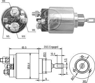 ZM 475  MARŞ OTOMATİĞİ 12V BMW DİZEL ÇİFT CİVATALI MERCEDES