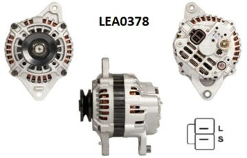 LEA0378  ALTERNATOR 14V/75A HYUNDAI H100 BUS  2.4,H-1 BUS 2.4 4WD MITSUBISHI CANTER Y.MOD.PRESTIJ