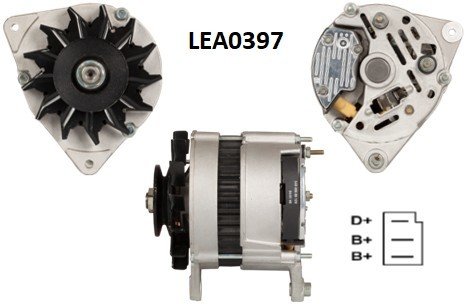 LEA0397  ALTERNATOR A127/14V/65A