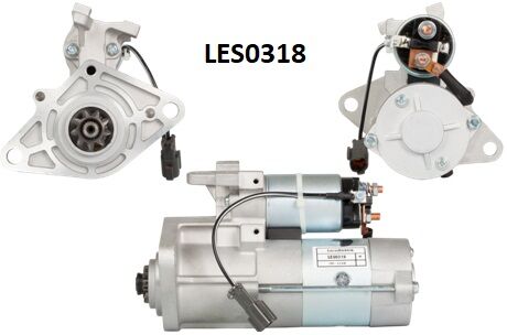 LES 0318  MARŞ MOTORU 24V 3,2 KW 9 DİŞ MITSUBISHI  CANTER 60,75