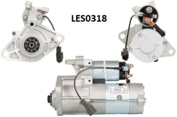 LES 0318  MARŞ MOTORU 24V 3,2 KW 9 DİŞ MITSUBISHI  CANTER 60,75