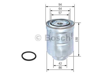 MITSUBISHI ASX 1.8 DI-D (04.2010 - 12.2016) BOSCH Filtre Seti filitre