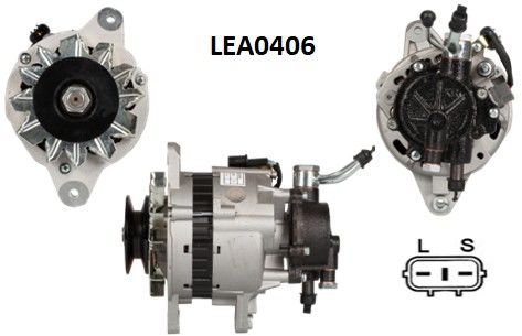 LEA0406  ALTERNATOR 14V/65A/V.P. HYUNDAI H100  2.5D,2.5TD