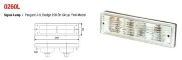 ÜÇLER.6-0151C ÜÇLER PD250 ÖN SİNYAL LAM.CAMI DODGE