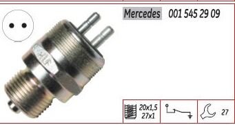 KLF 140056 GERİ VİTES MÜŞÜRÜ 403 YILDIZ ŞANZUMAN MERCEDES 001 545 29 09