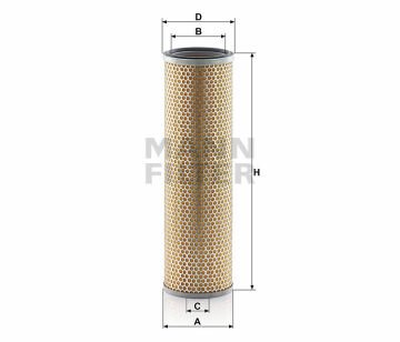 C 16 167 SEKUNDER HAVA FİLTRESİ VOLVO  FL 7 FL7 /230 7/290 10/320 FS   1665886 1665886-6