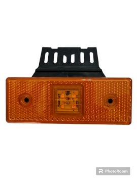SİDE MARKER LAMBA DÜZ LEDLİ SARI 12V