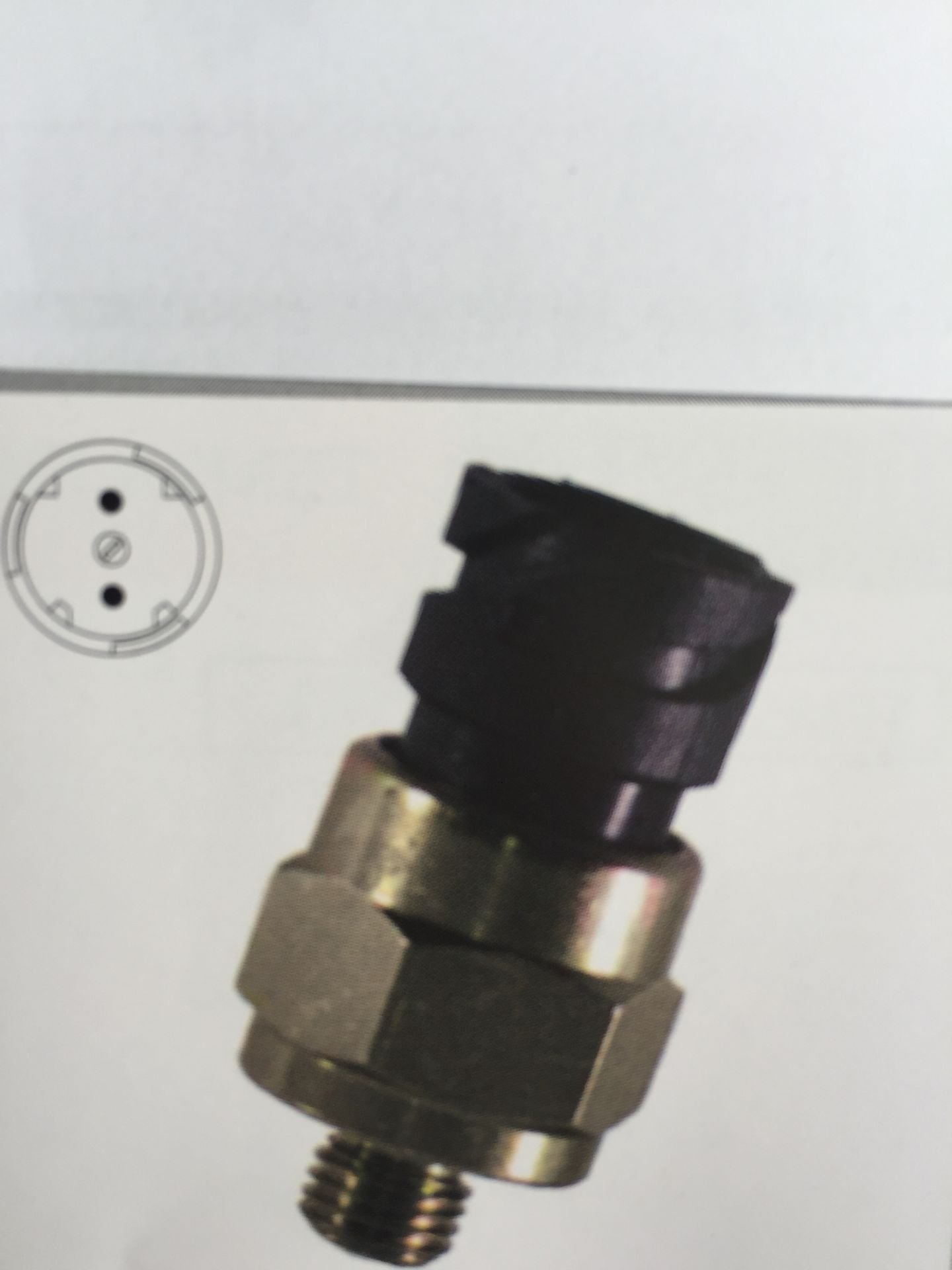 KLF 452410 HAVA İKAZ MÜŞÜRÜ MERCEDES AXOR  5.5 BAR