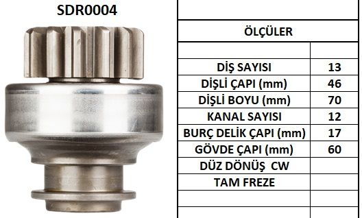 SDR0004  MARS DISLISI-13DIS  FORD TRANSIT 2.5  DIZEL