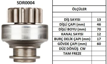 SDR0004  MARS DISLISI-13DIS  FORD TRANSIT 2.5  DIZEL