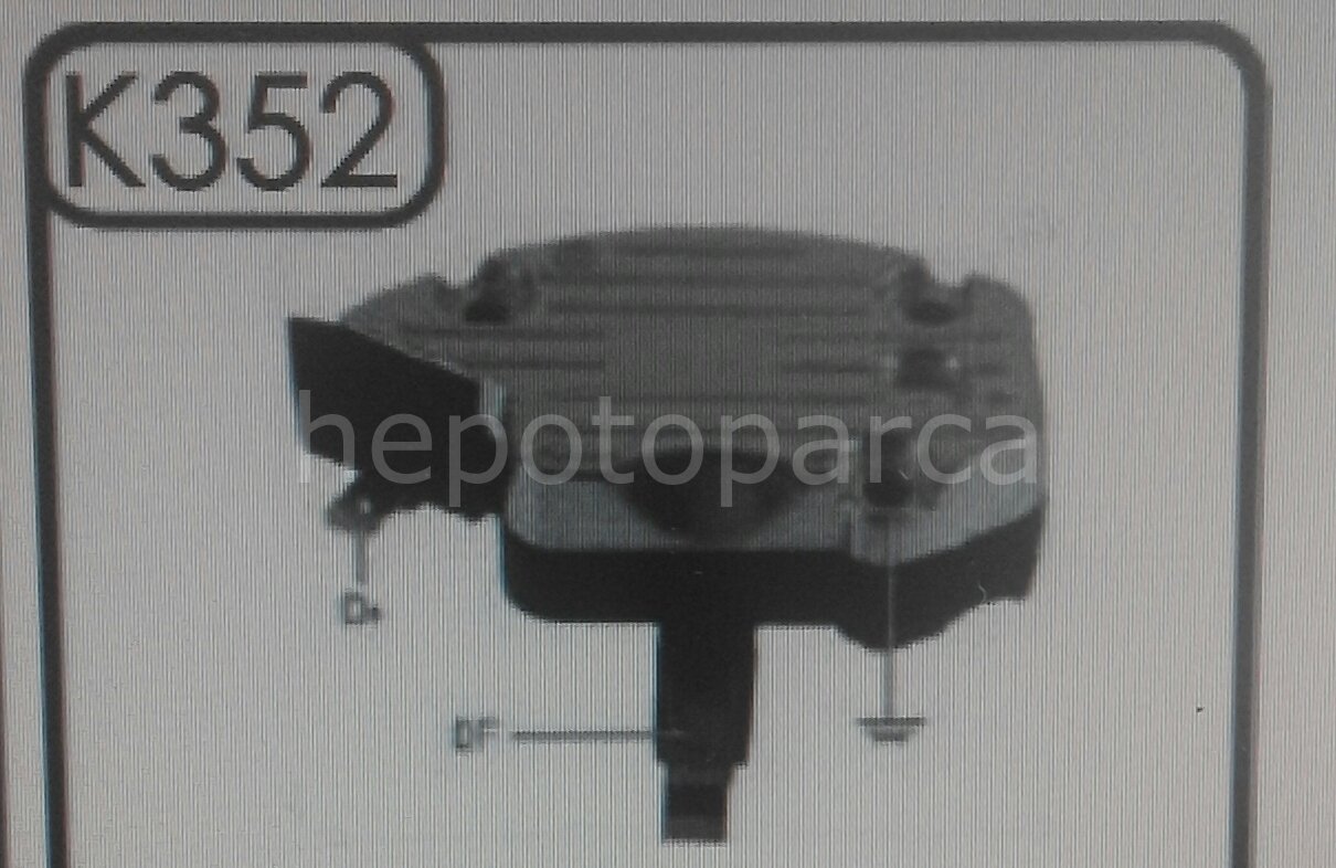 K 352  KONJEKTÖR 12V FORD FATİH UCB-150