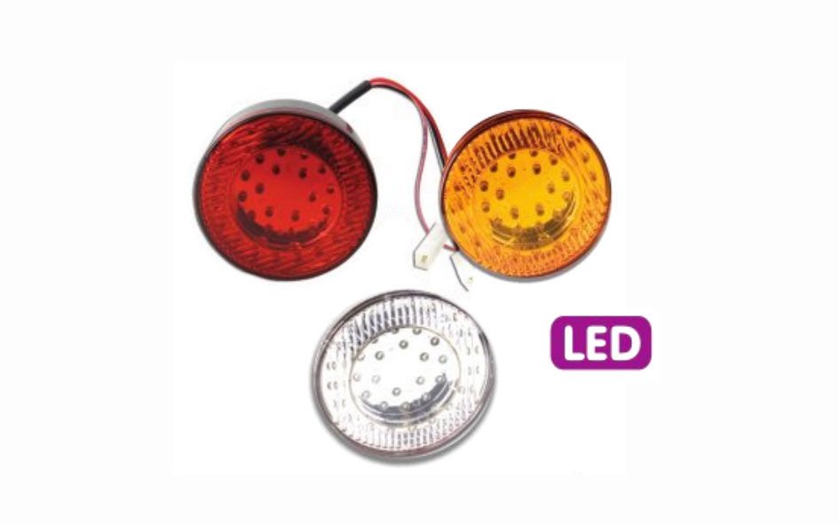 YÜCE YP-82 YUVARLAK LEDLİ STOP LAMBASI TEKLİ