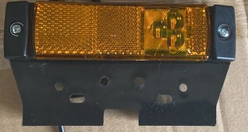 KRONE TİP SIDE MARKER BRAKETLİ-SARI