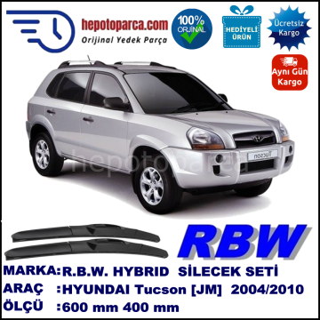 HYUNDAI TUCSON HYBRID SİLECEK TAKIMI RBW ARACA ÖZEL (2015→)