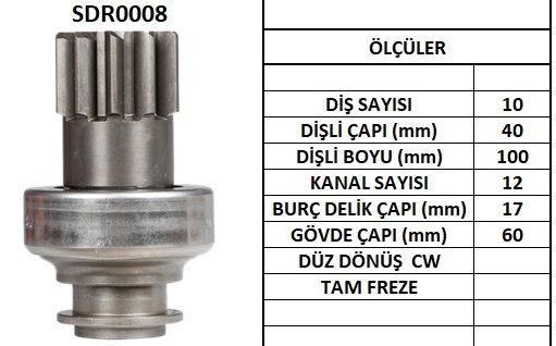 SDR0008  MARS DISLISI-10DIS  BEDFORD7.5 TON I NC FRZ.-MF