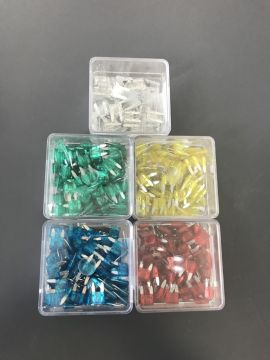 MİNİ BIÇAK ÇATAL SİGORTA 10 AMPER (100 ADET)