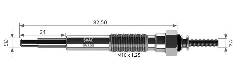 SV153 KIZDIRMA BUJİSİ TOYOTA