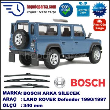 LAND ROVER  Defender 130  340 mm 08.1990-... BOSCH Arka Silecek