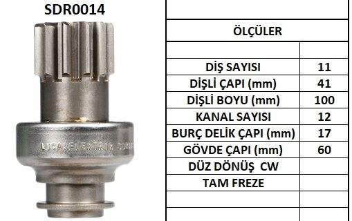 SDR0014  MARS DISLISI-11DIS  VALMET 500,542,7 00,900,912,1100
