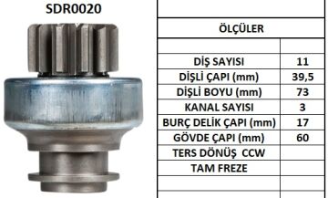 SDR0020  MARS DISLISI-11DIS  LANDROVER 109,11 0 - MF